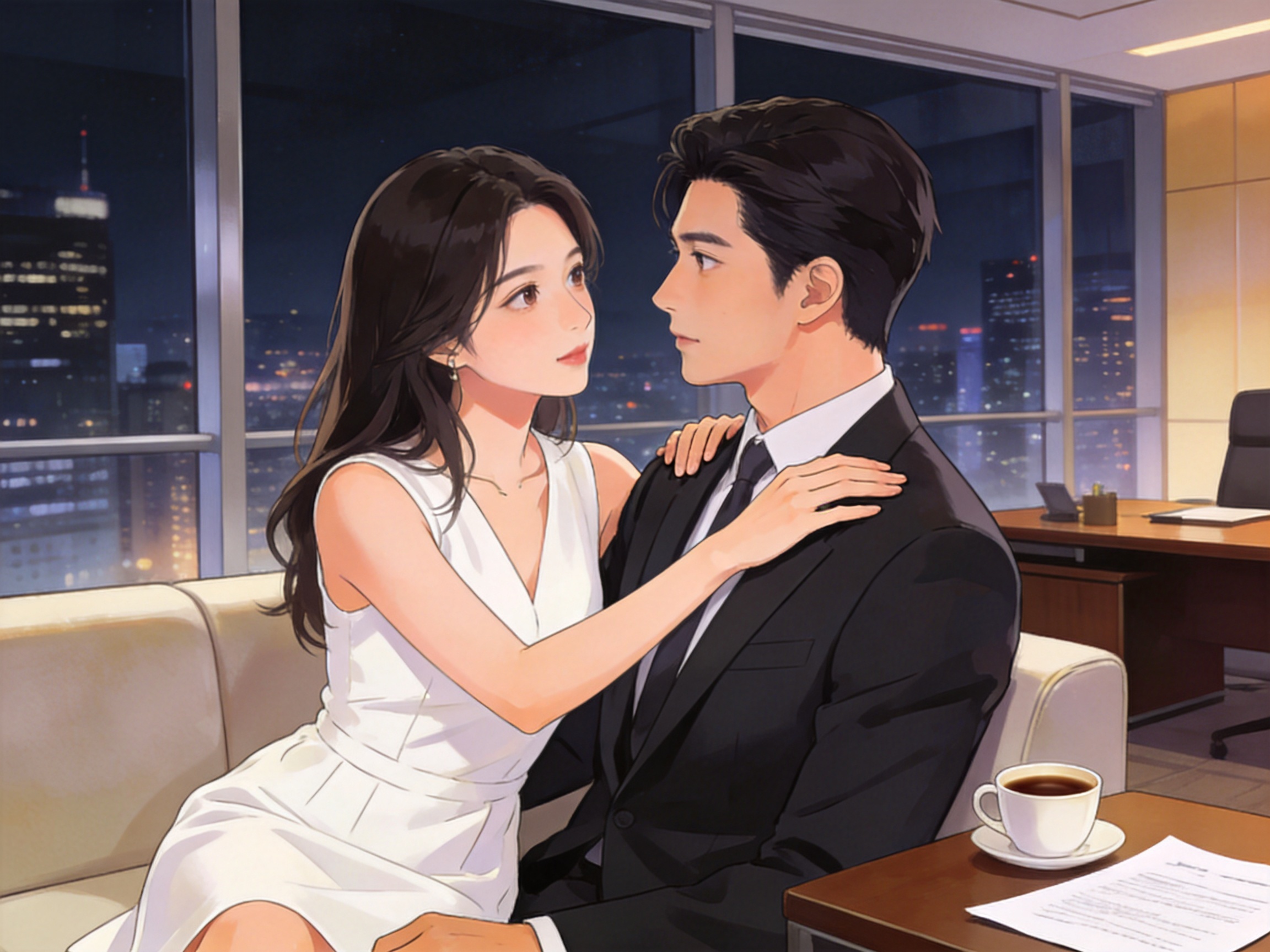 霸总的隐婚小娇妻 竖屏短剧海报